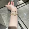 Zircon Snake Bone Bracelet Women's High-end Bracelet New Trendy Fashion Bracelet