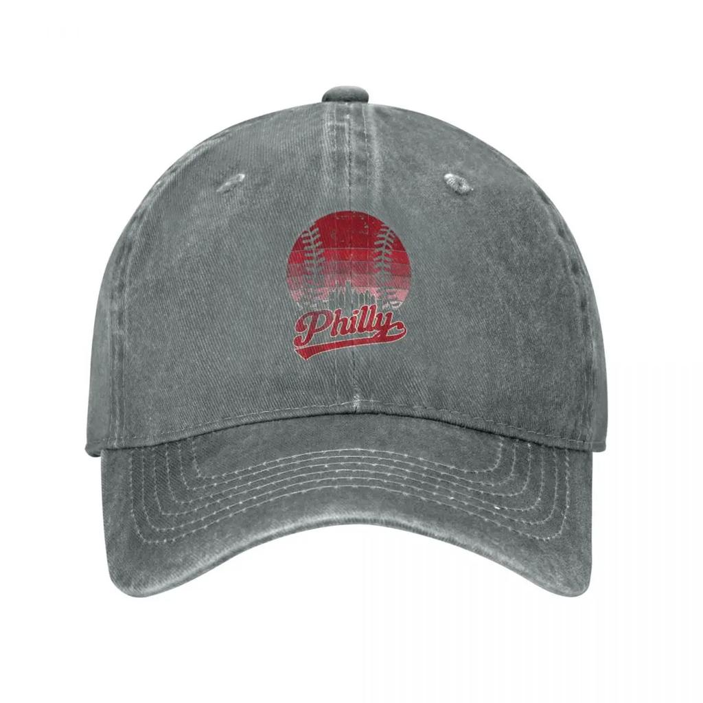 Потертая бейсбольная кепка Philly Baseball Lovers, модная, вымытая, винтажная, бейсболка Phillies Snapback, мужская, женская, летняя, для отдыха на природе, кепка