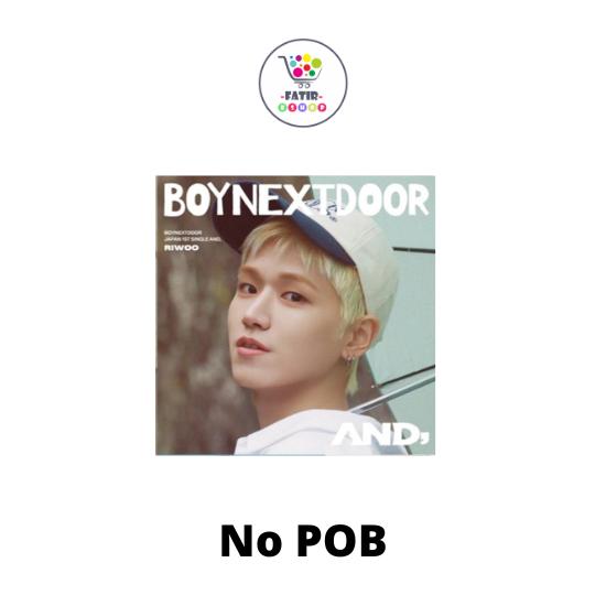 Выберите первый сингл POB BOYNEXTDOOR JAPAN [AND,] Solo Jacket Edition