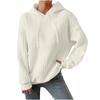 Women's Hoodies Long Sleeve Casual Solid Drawstring Hoodie Sweatshirts For Women Pullover
