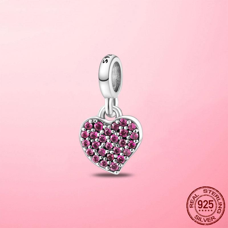 925 Silver My Love Starfish Flamingo Pendant Charms Fit Original Original Me Bracelet DIY Bead Jewelry For Women