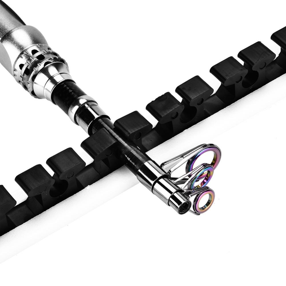 2PCS 33cm Fishing Pole Holder Wall Mount Fishing Rod Holder Fishing Rod Rack Fishing Rods Storage