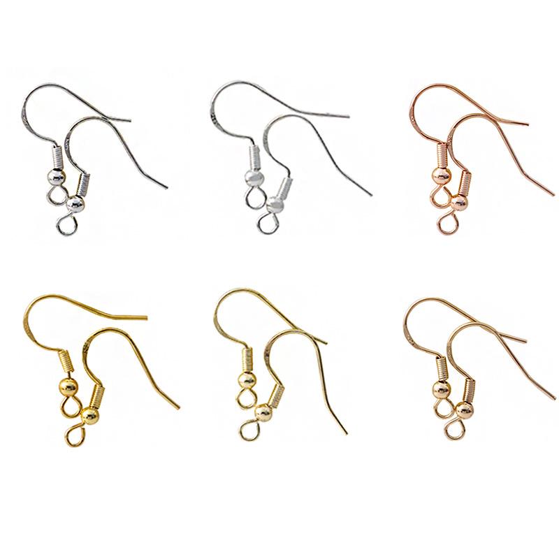 Серьги-крючки из серебра 925 пробы с бусинами - материал для изготовления украшений своими руками для сережек