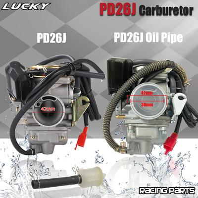 Мотоциклетный карбюратор PD26J 26 мм с электроподсосом для скутера Honda GY6 125cc 150cc, квадроцикла, 4-тактного, аксессуары для питбайка, мотокросса