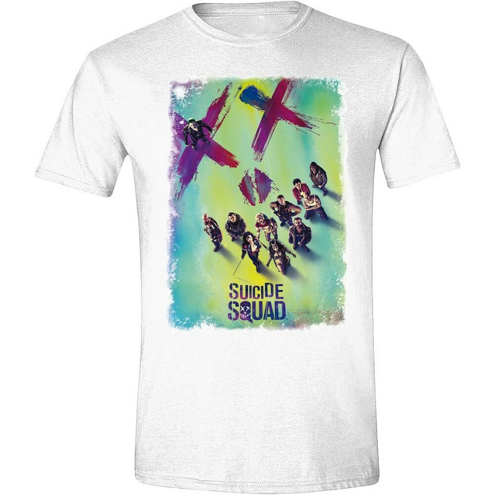Suicide Squad Top View Poster Official Merchandise T-shirt LXL2XL New