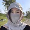 Neck Protection Sunscreen Hat UV Protection Long Neck Covers Fashion Face Mask  Outdoor Cycling