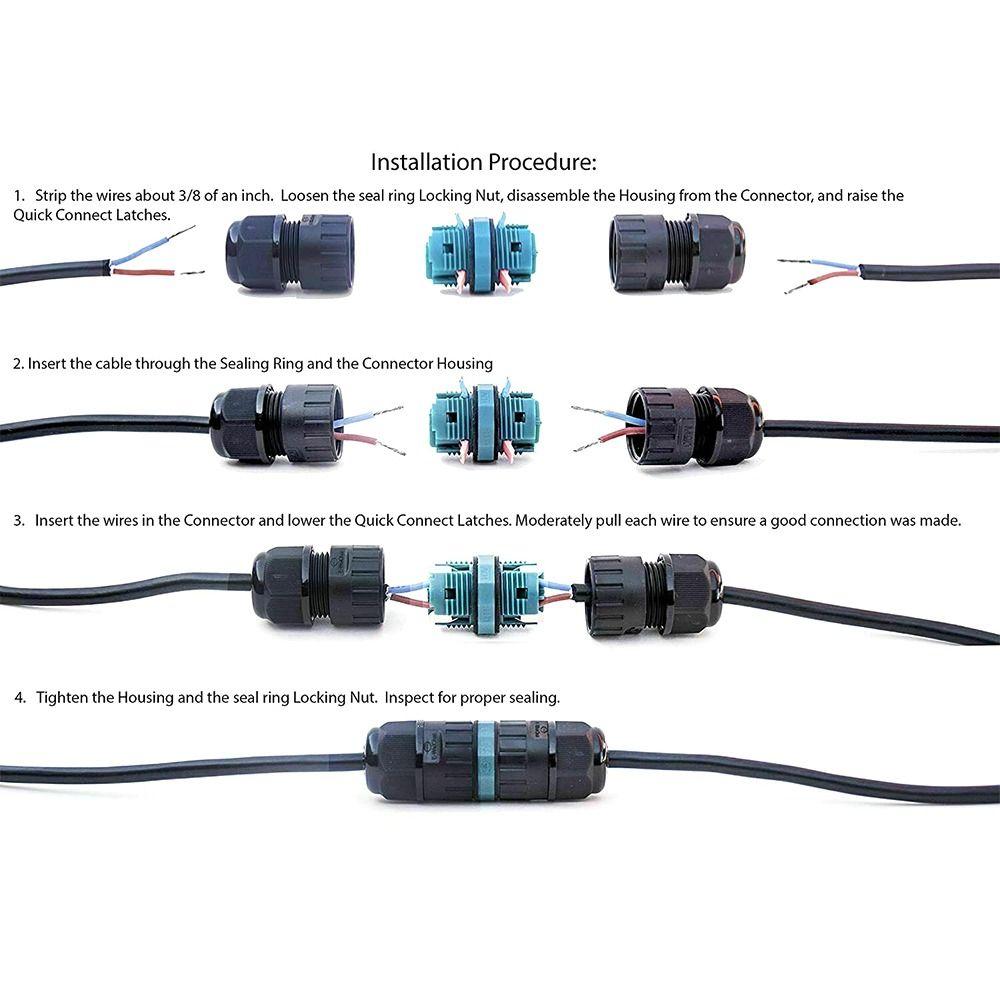 Соединитель кабеля, корпус клеммы электрического провода, водонепроницаемый корпус распределительной коробки