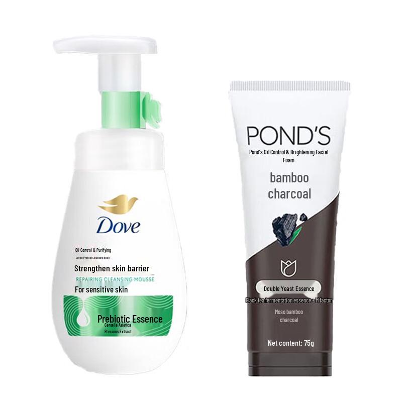 POND'S & Dove Oil Control Cleanser Set
