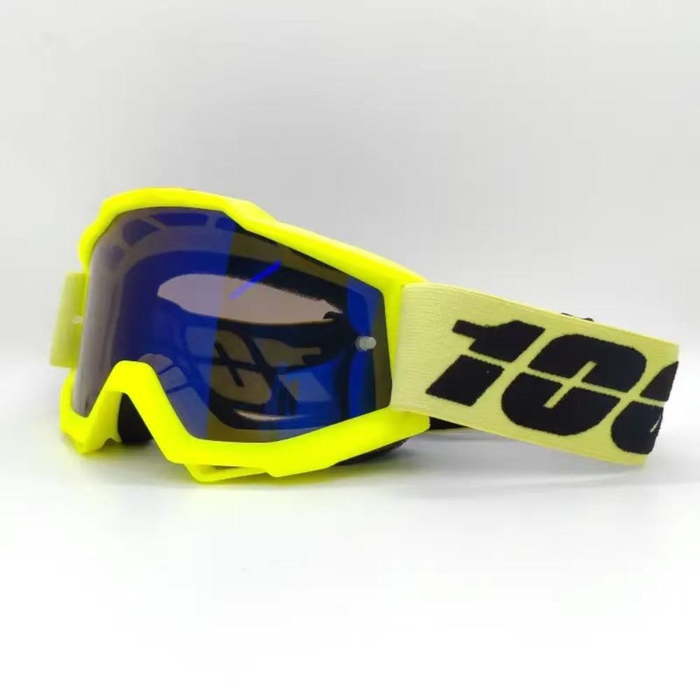 Motorcycle Goggles Off-road Riding Goggles Sports Ski Goggles 100 Rally Helmet Windproof Goggles Glasses