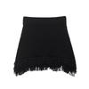 Zbzr Spring New Women Clothes European and American Style Tassel Knitted Outerwear Skirt 4331023 4331005