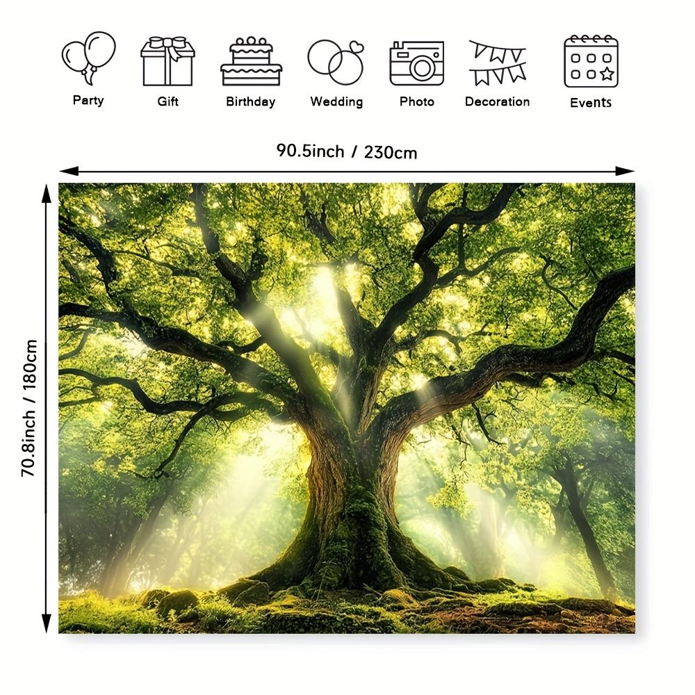 A 2D planar sunlight tree suitable for corporate events modern weddings and portrait photography