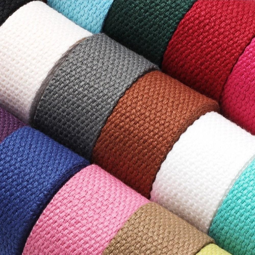 1.3mm Thickness Cotton Webbings Tape 1 Meter Length Bias Binding Tape DIY Sewing Projects