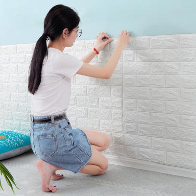 3D кирпичный узор обои самоклеящиеся водонепроницаемые XPE пена DIY стикер стены украшения дома