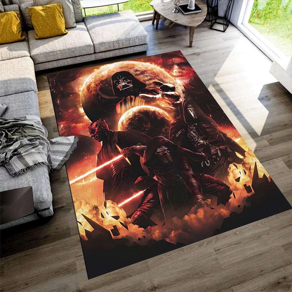 Star Wars Floor Rug Office Rug Design for Outdoor Decorate room Playrooms Study room Antislip Carpet Anime Office Decor Spiritual Gift