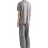 PRADA T-Shirts Men's Gray Crew Neck Moderate LJ232M-1UM6-F0031-S-WMO