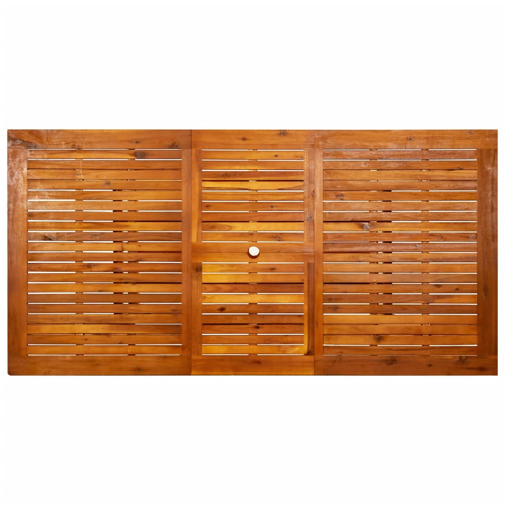 Vidaxl Ogrodowy Stół Jadalniany, (150-200)X100X75 Cm, Drewno Akacjowe