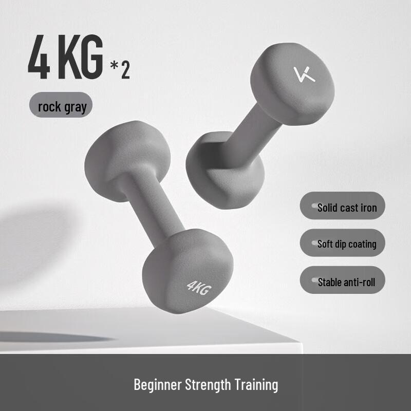 Keep Dip-Coated Dumbbells