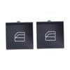 2pcs Master Window Switch Repair Button Cap For Mercedes ML GL R W164 W251 X164
