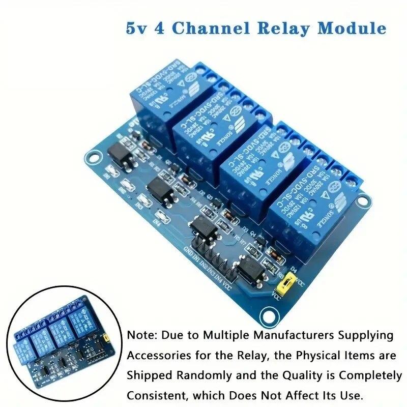 2шт 1/2/4/8 канальный 5В релейный модуль с оптронным релейным выходом 1 2 4 6 релейный модуль 8 каналов низкоуровневый триггерный выход XWay