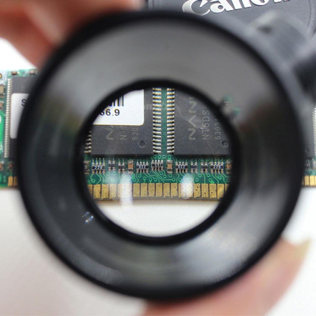 Ювелирная лупа, 10-кратная карманная ювелирная лупа, увеличительное стекло для ювелирных часов