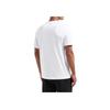 Emporio Armani EA7 Весна/Лето 2024 Футболка с коротким рукавом и принтом букв Color Block с круглым вырезом Мужские топы Белый 6DPT47-PJTJZ-1100