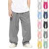 Детские Свободные, Посадка Эластичный Пояс Шнурок Прямые, Штаны