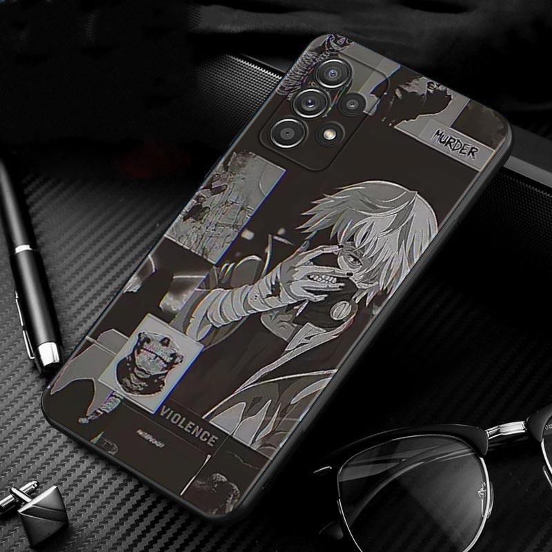 Чехол для телефона Samsung Galaxy A51 A12 A72 A52 A21s A71 A32 A31 A32 A02s A11 A41 A22 A42 A02 Fundas Tokyo Ghoul, японское аниме