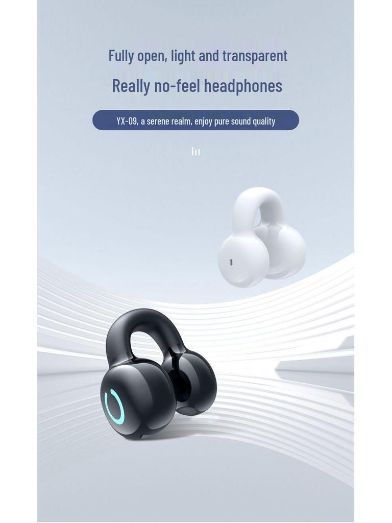 Новые беспроводные Bluetooth-наушники-клипсы для ушей Berlin Sound с открытым дизайном, костной проводимостью, шумоподавлением и увеличенным временем работы от аккумулятора