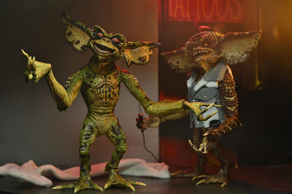 Gremlins The New Birth of a New Species Tattoo Gremlins Ultimate Action Figure 2PK Brown Medium 653412 2