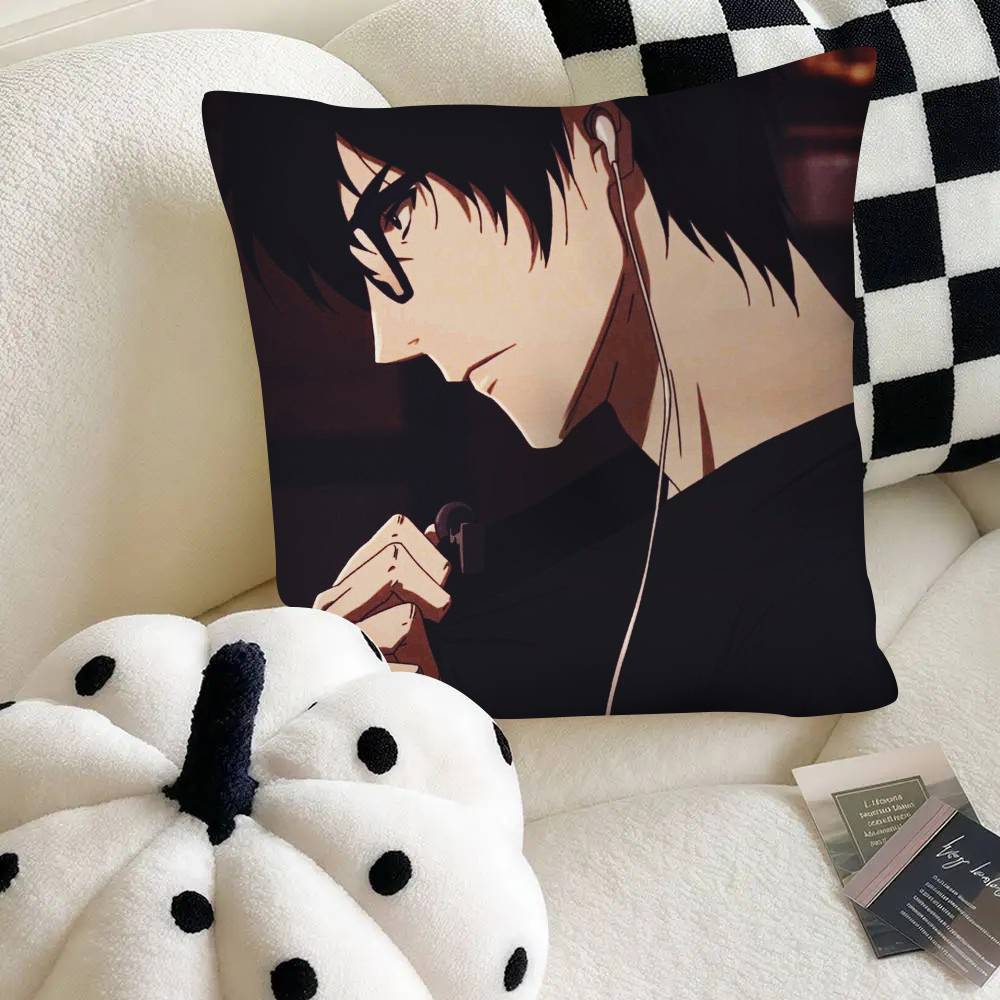 Anime Terror In Resonance Pillow Case Fashion Square Pillowcase Bedroom Sofa Room Ins Decoration Leisure