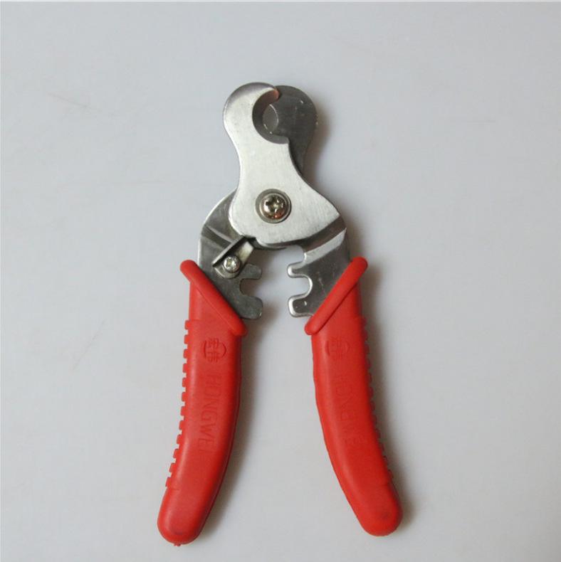 Stainless Steel Ear Tag Removal Pliers for Pigs, Cattle, Sheep, and Rabbits