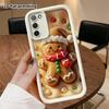Чехол для телефона: 2D плоский, подходит для Samsung Galaxy A34 A35 M05 M06 S20 S22 S21 FE Plus 5G, Рождественский пряничный человечек, идеальный праздничный чехол для Рождества и Хэллоуина