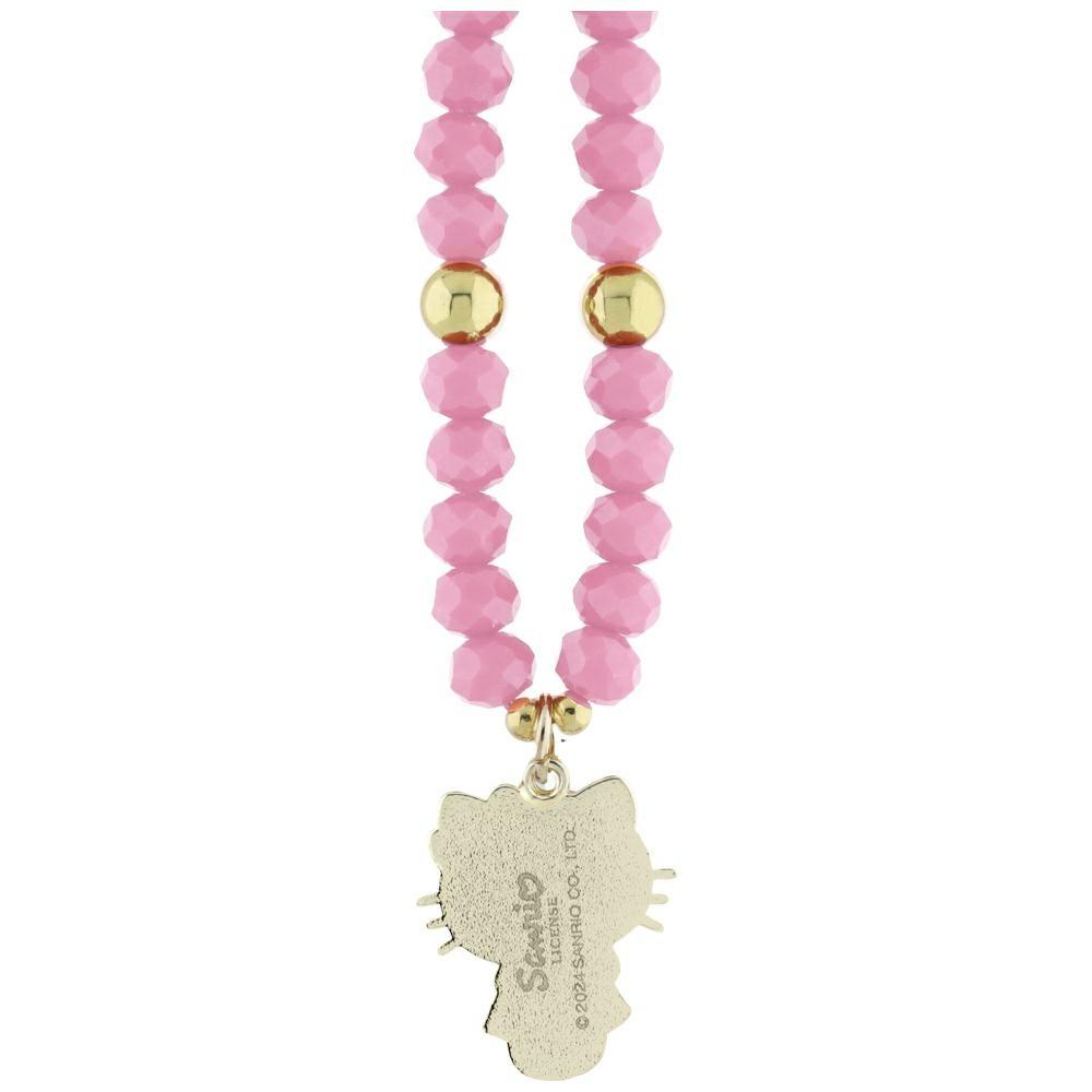 Zawieszka do telefonu Hello Kitty Pearls and Beads Różowa