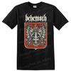 BEHEMOTH Футболка Метал-группы Демонический Змей Герб Череп Арт Футболка