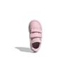 adidas Кеды для скейтбординга Neo Breaknet Низкие Розово-белые для младенцев и малышей GZ7647