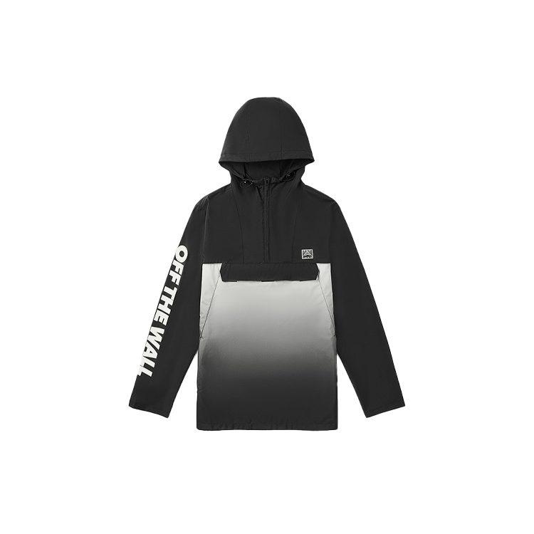 Vans Куртки Мужские Черные С Капюшоном Умеренные Другие VN0A49JZBLK