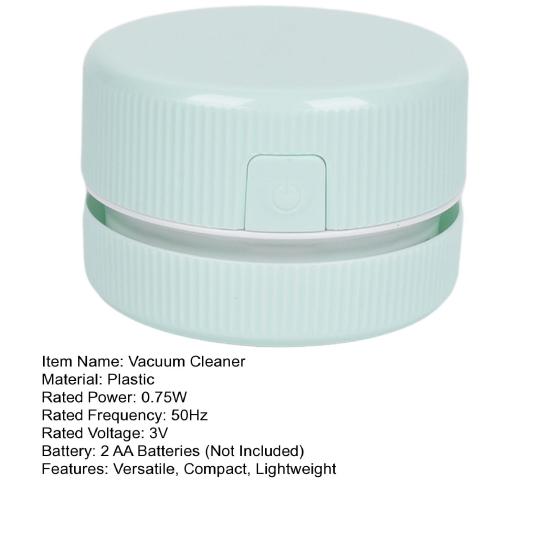 Desktop Vacuum Cleaner Portable Handheld Desk Cleaner for Crumbs Debris Pencil Shavings Snack Paper Eraser