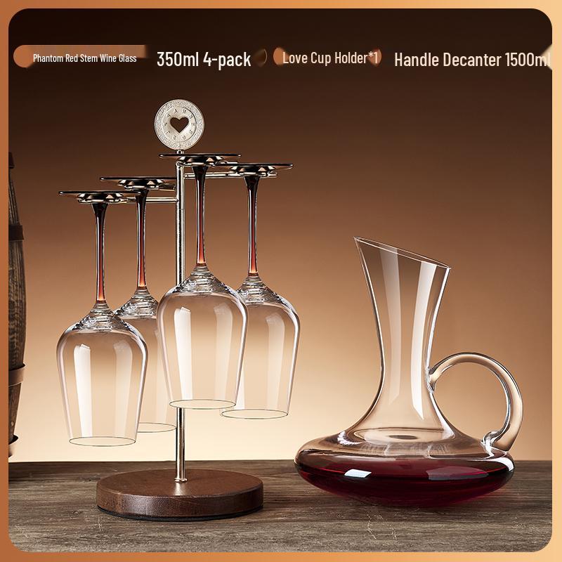 Креативная подвесная полка для бокалов красного вина для шкафов в гостиной - Полка для демонстрации и хранения с украшениями