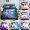 Beautiful Butterfly Duvet Cover Soft Cozy Bedding Set Luxury Microfiber Quilt Cover 3D Printed Bed Clothes King Queen