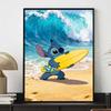 Disney Diamond Painting Kit DIY Round Stitch Surfer Home Wall Decor Adult Handmade Gift