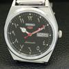 ВИНТАЖНЫЕ ВОССТАНОВЛЕННЫЕ МУЖСКИЕ ЧАСЫ SEIKO 5 AUTOMATIC 6309A ЯПОНИЯ ЧЕРНЫЕ a441394-5 Sk-a441394
