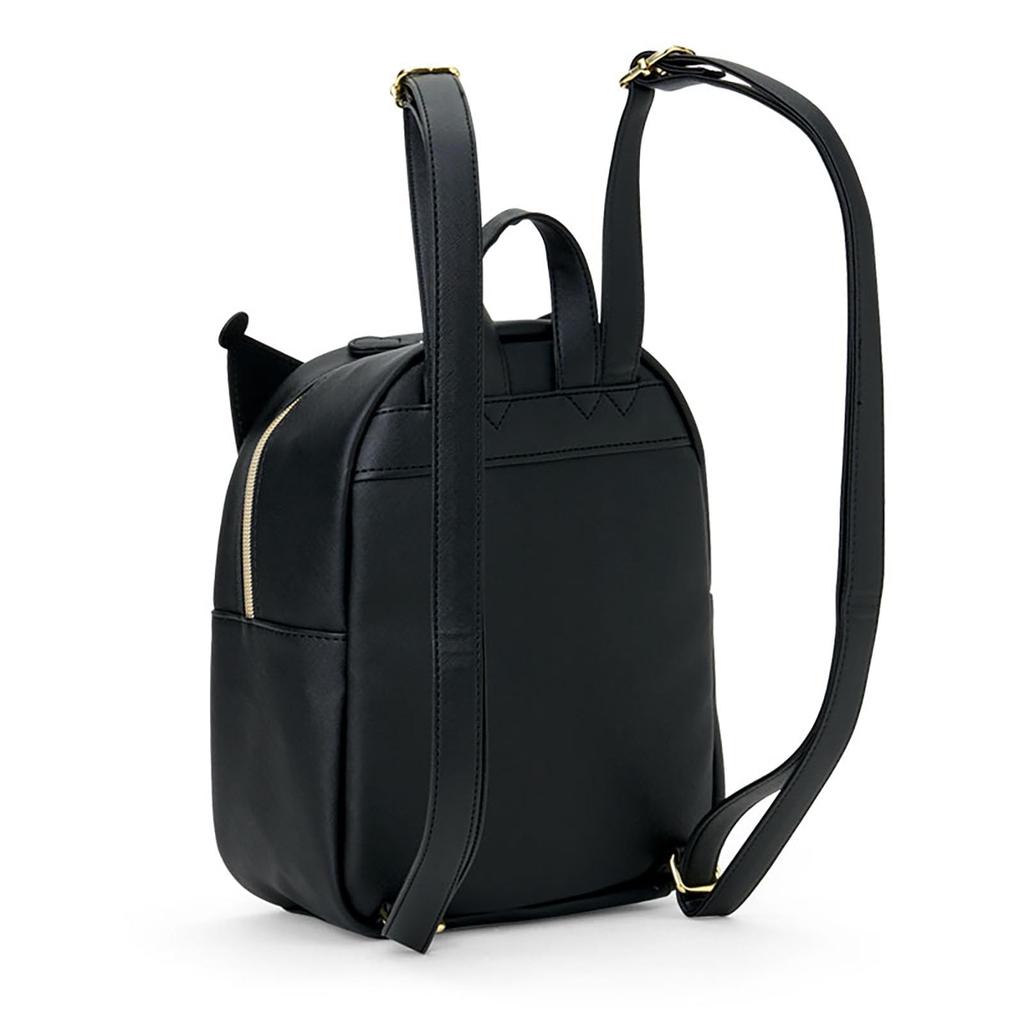 Sanrio Kuromi PU Ages 3 and 159263 Face-Shaped Backpack, Leather, Up,