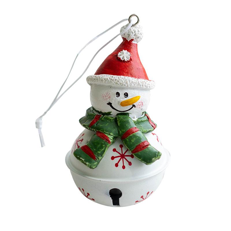 1 шт. креативный кулон-колокольчик, рождественский декор, украшение для дерева, украшение для вечеринки, настенное украшение из смолы