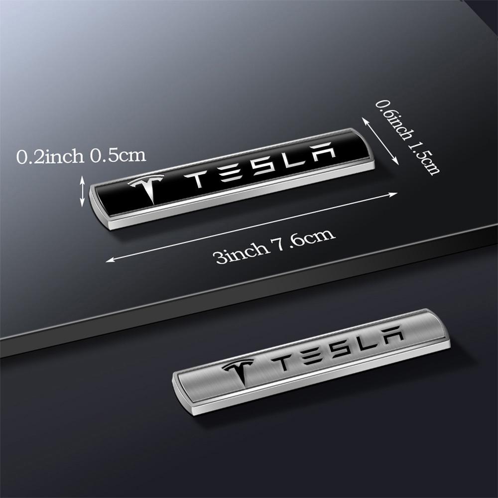DUMYS1 3D Car Metal Emblem Car Body Side Window Badge Sticker For Tesla Model 3 Model S Model X Y 2020 2021 2022 Roadster Invader Coil