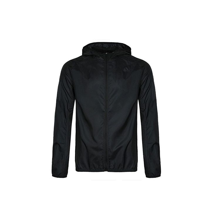 Adidas Own The Run Jacket Men Jackets Black DN8763