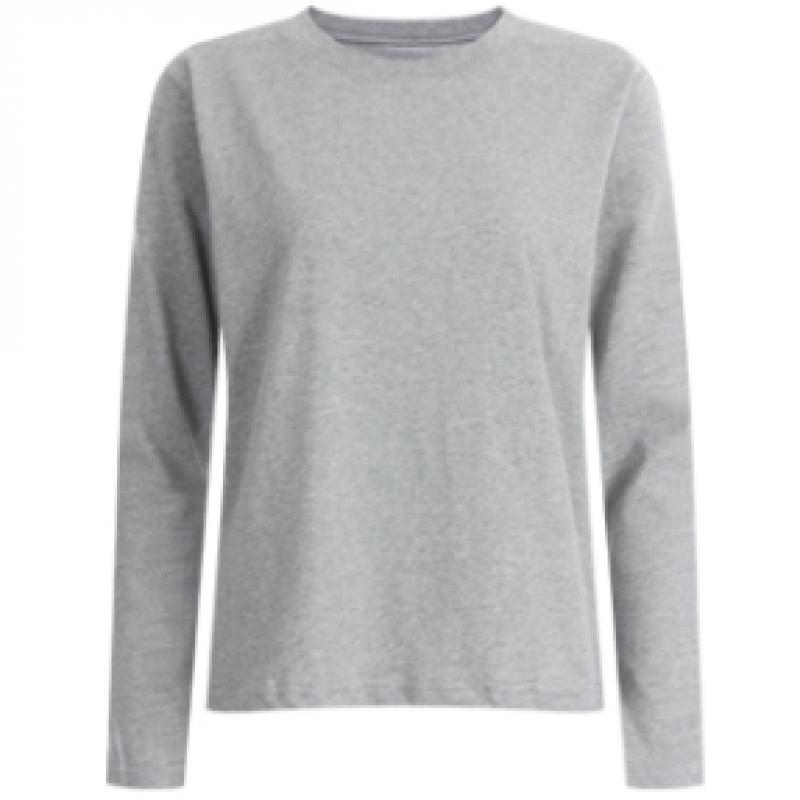 Shop Women S Solid CoTTon Slim Long Sleeve T ShirT Black Dai wSh 12093