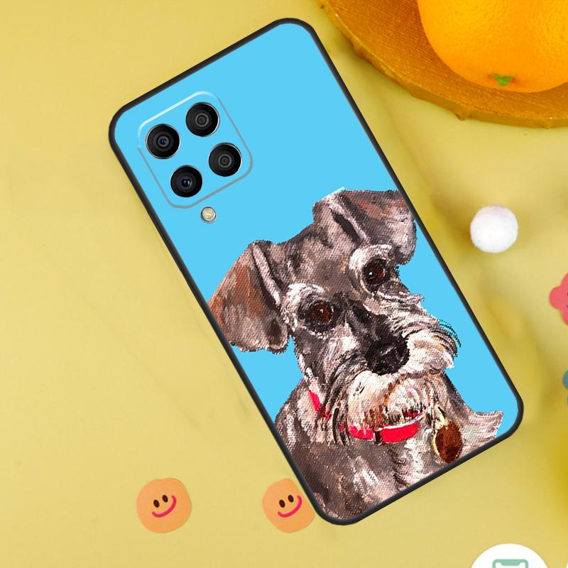 Милые собаки Шнауцер Чехол Для Samsung Galaxy M15 M35 M55 M11 M14 M34 M54 M31 M13 M53 M51 M12 M32 M52 M16 M36 M56