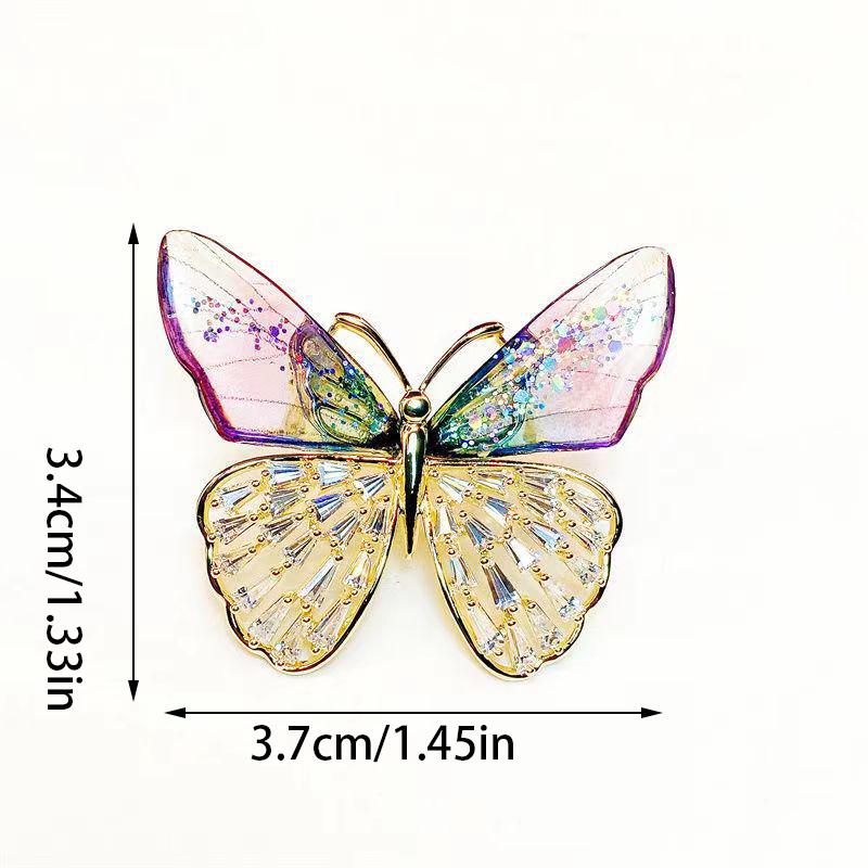 Брошь-бабочка-стрекоза-пчела, насекомое, эмаль, жемчуг, кристалл и стразы, корсажные броши