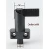 Stainless Steel L Handle Locking Pin, Threaded Spring Pin for Positioning and Fixing