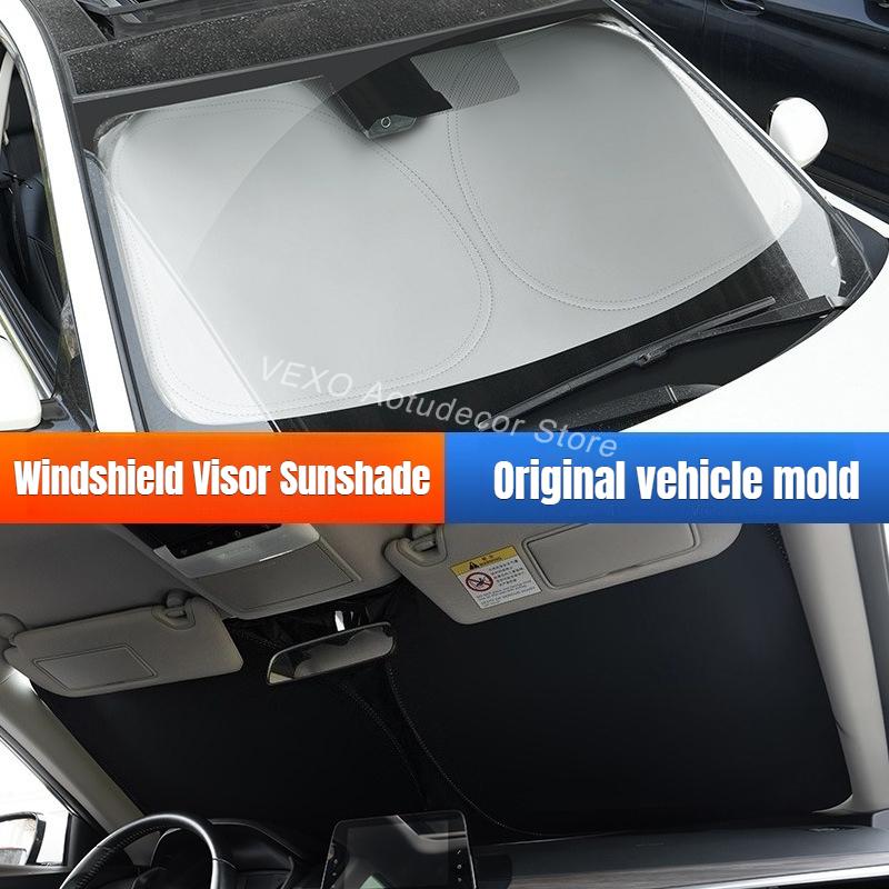 For Changan Qiyuan Q05 Car Front Windshield Visor Sunshade Anti-UV Hatchback Windshield Sunshades Interior Auto Accessories